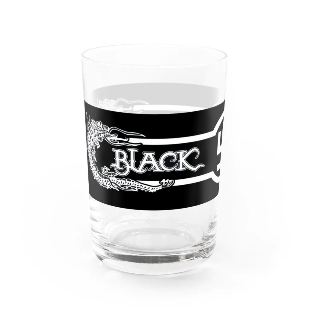 BLACK卍EMPEROR SHOPのエンペラードラゴン・デザイン Water Glass :left