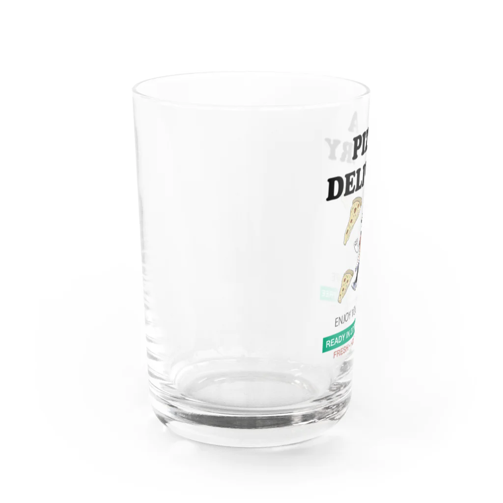 PLANTERのPIZZA DELIVERY Water Glass :left