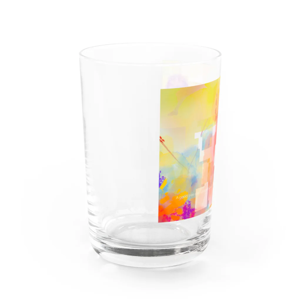 St.SKのアップル Water Glass :left