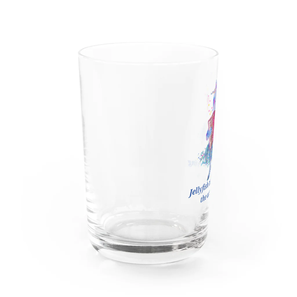 bimakoのお店のアコーディオンねこ Water Glass :left