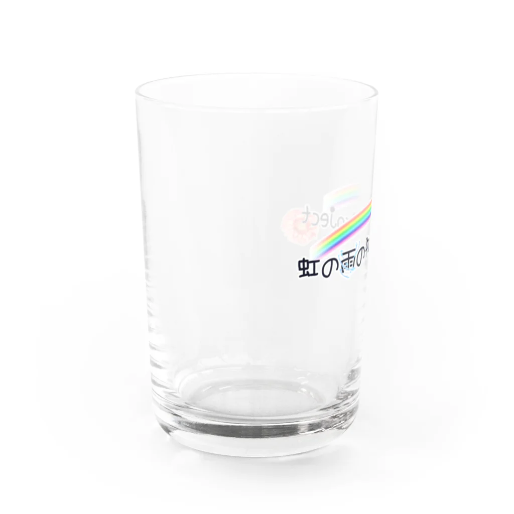 [公式]虹の雨の物語Projectのヘッダーロゴ Water Glass :left