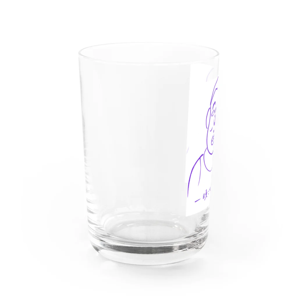 thee good night boysのひとよひとよにひとみごろ Water Glass :left