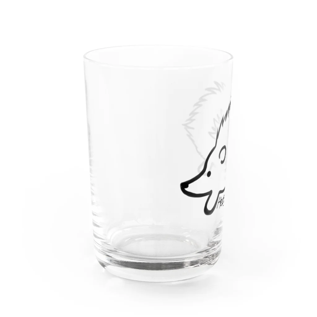 ジャラシウスのハリネズミ（横） Water Glass :left