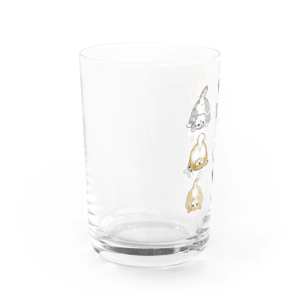 mofusandのおちりコレクション Water Glass :left
