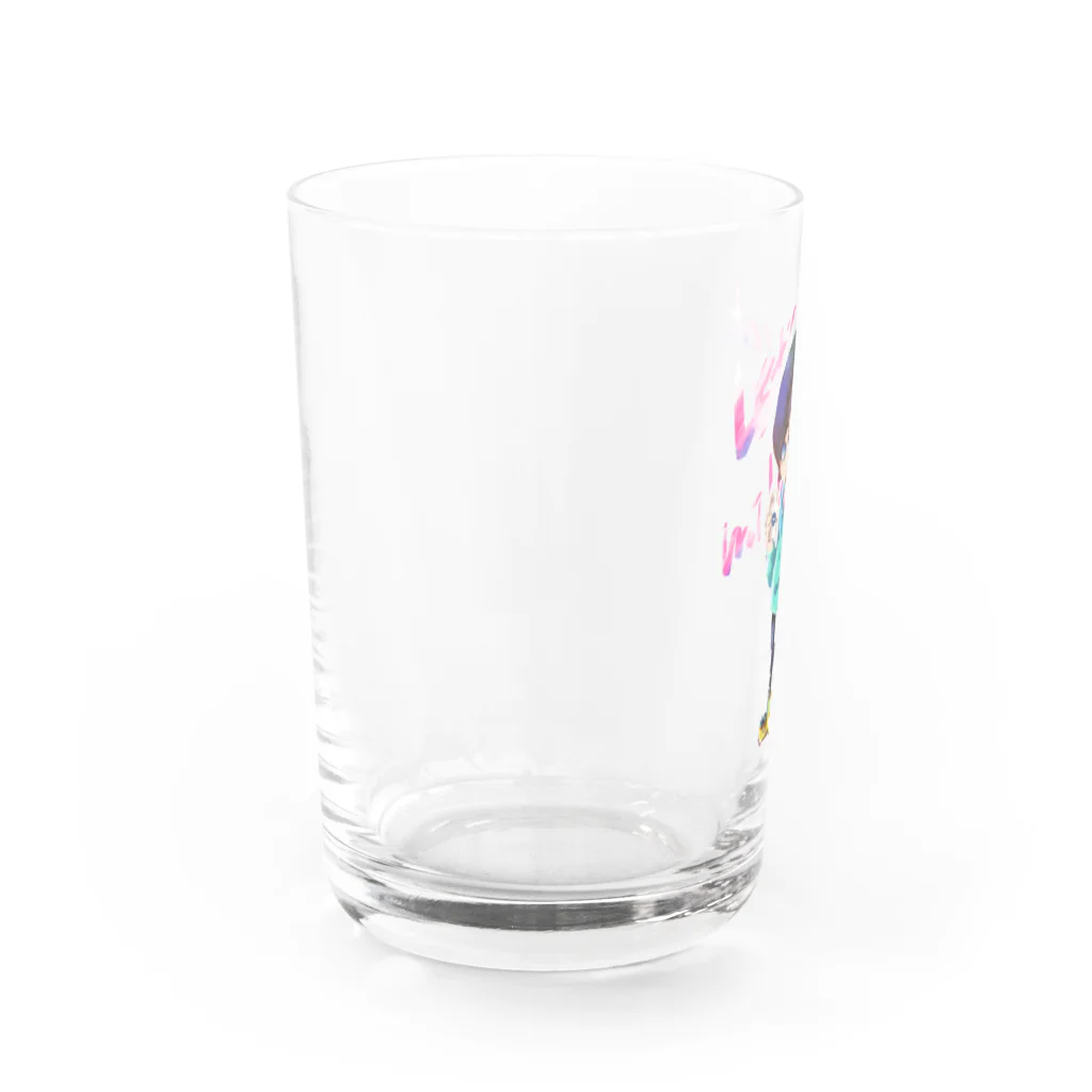 ROBOのLet’s drink milk! Water Glass :left