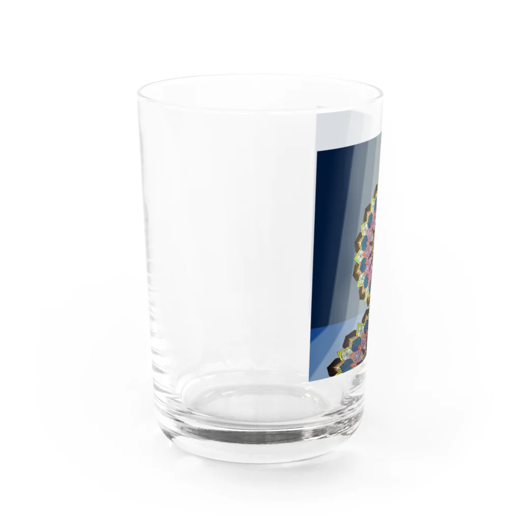 ひとつのイベリス Water Glass :left