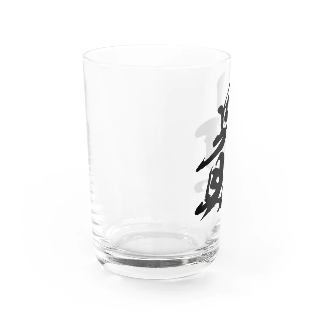 風天工房の贔（ヒ）黒 Water Glass :left