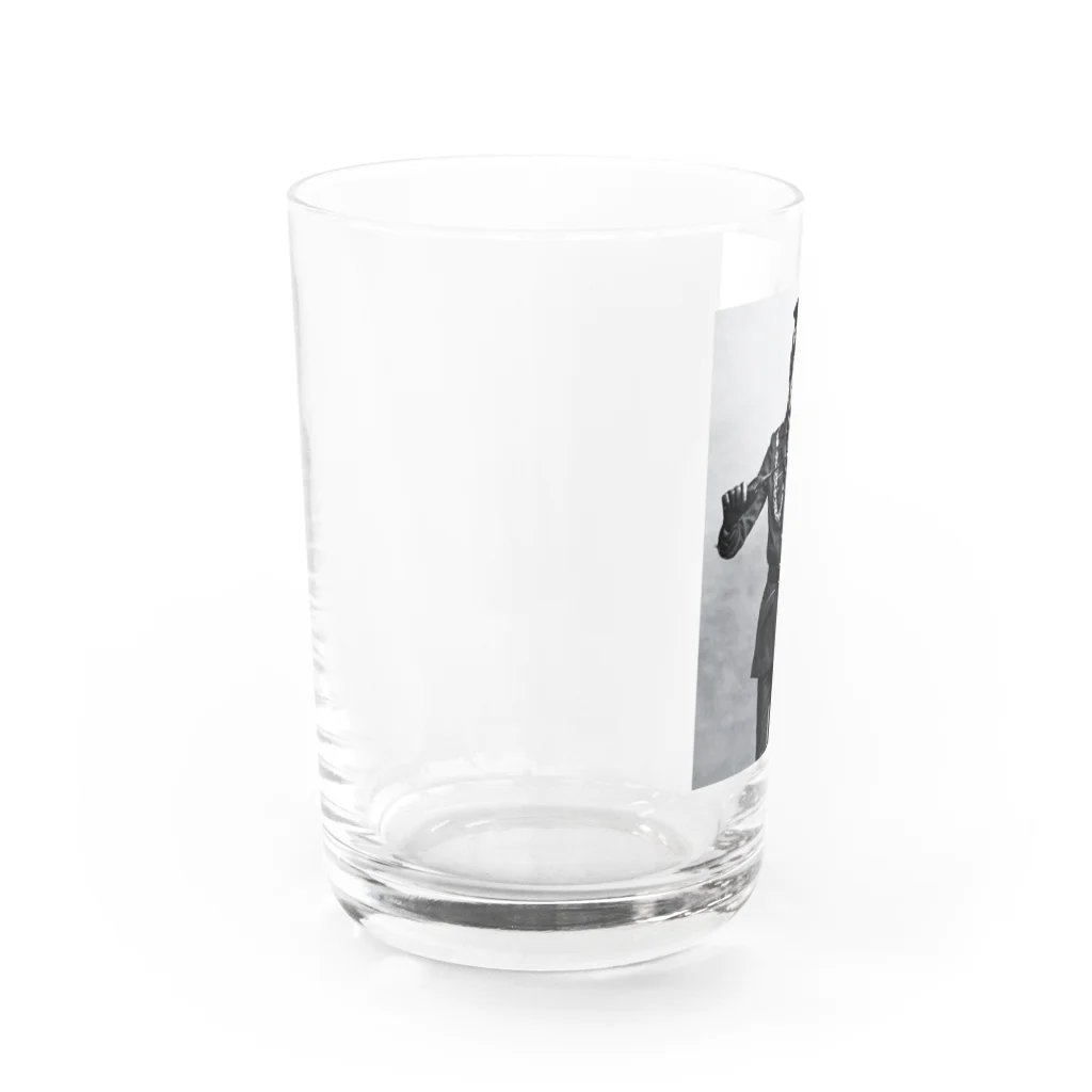 男装の麗人ショップの軍装の男装の麗人グッズ Water Glass :left