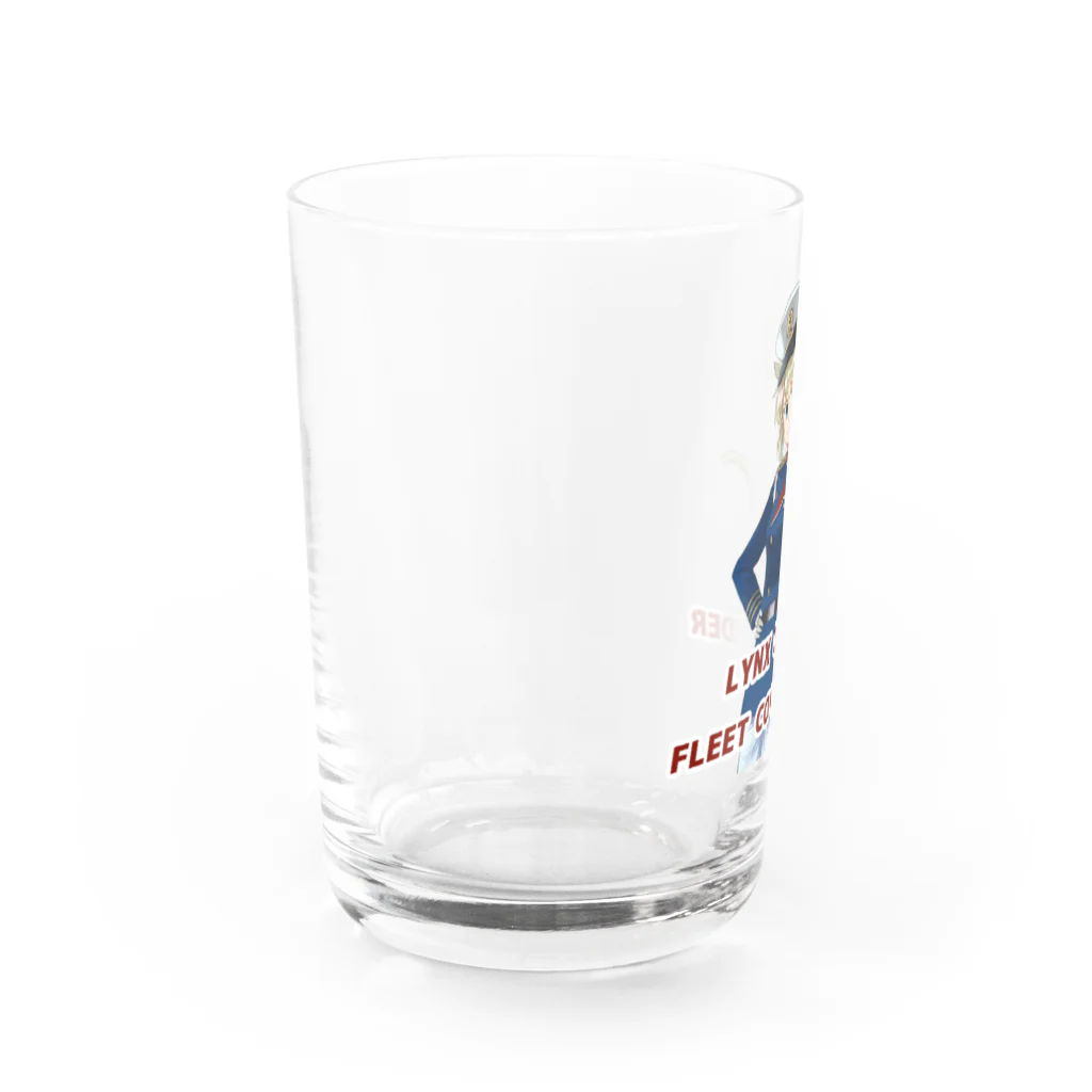 Lynx Highland shopのりんくすちゃん艦隊司令A Water Glass :left