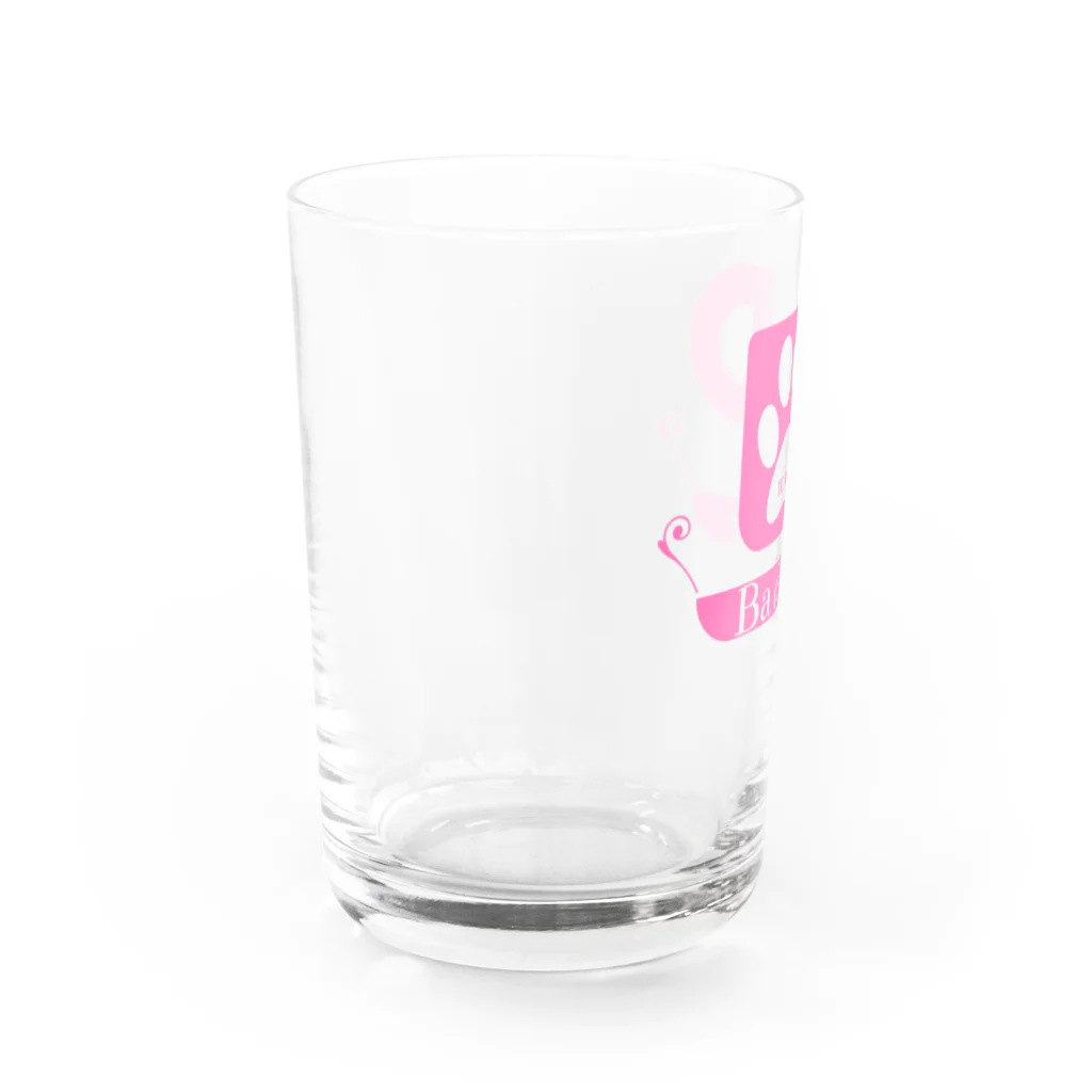 Ba'drunkのBa'drunk for Girls ロゴ Water Glass :left