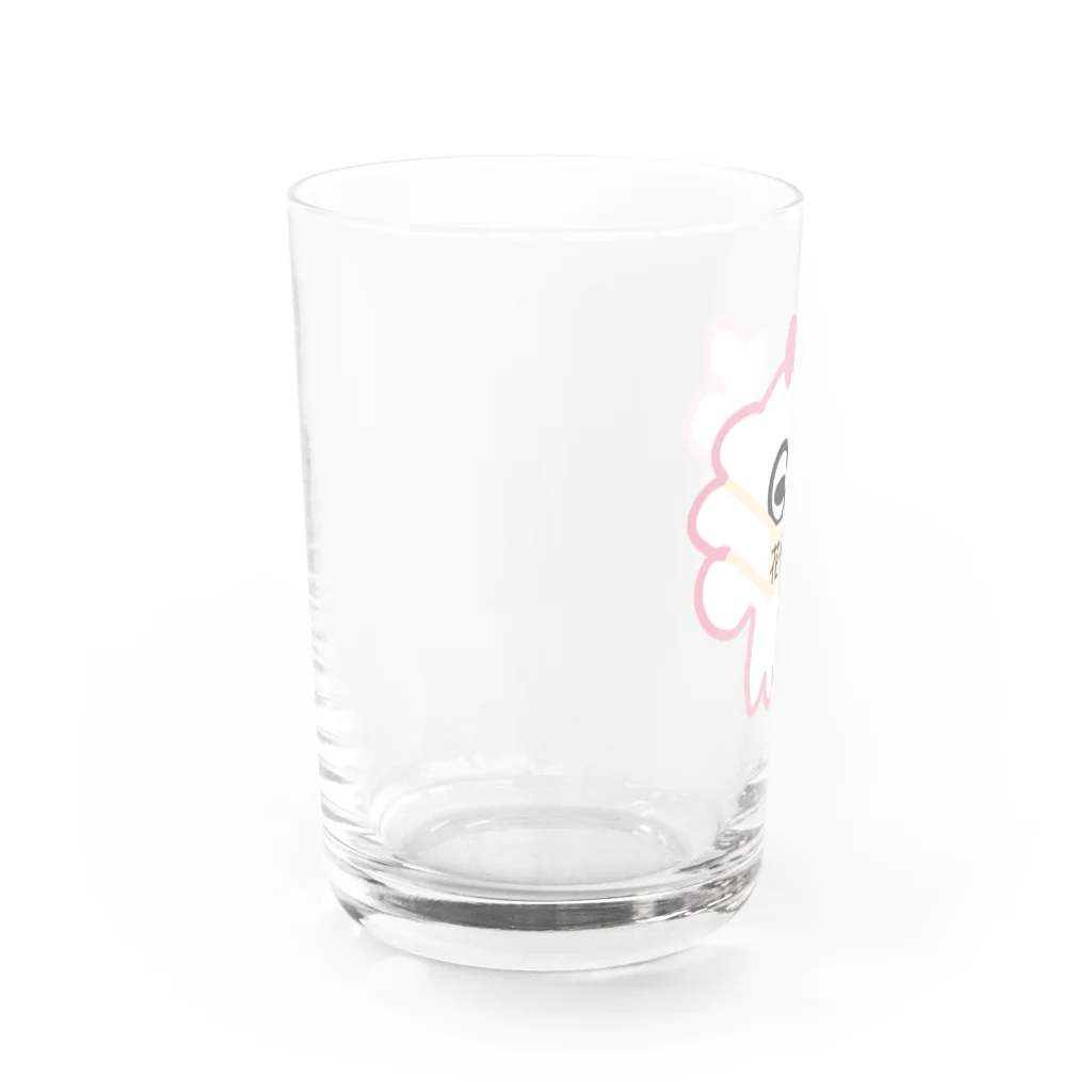 しおりの花粉症の未確認生物もこもこ Water Glass :left