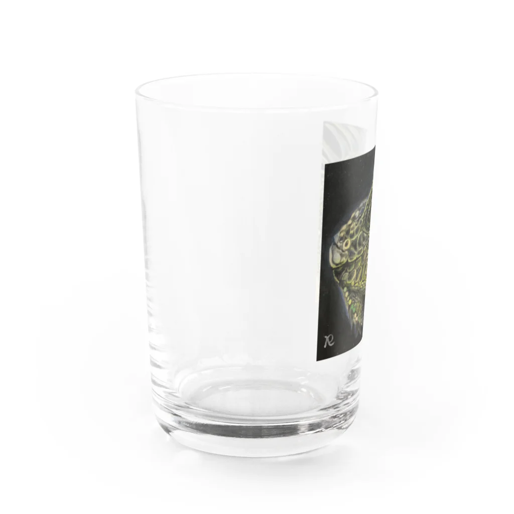 田代りえ子のtashiroriekoイグアナ Water Glass :left