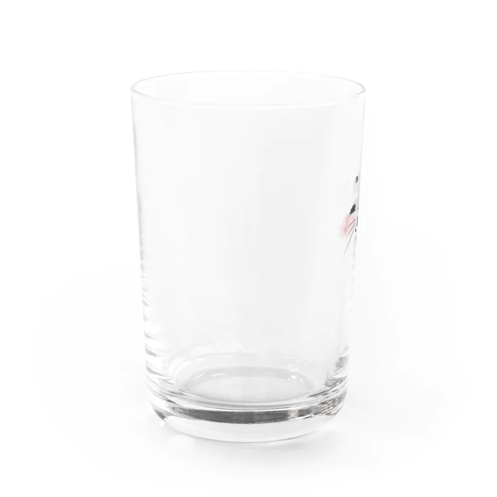 みちこの牛乳を注ぐと現れるゴマアザラシ の赤ちゃんコップ Water Glass :left