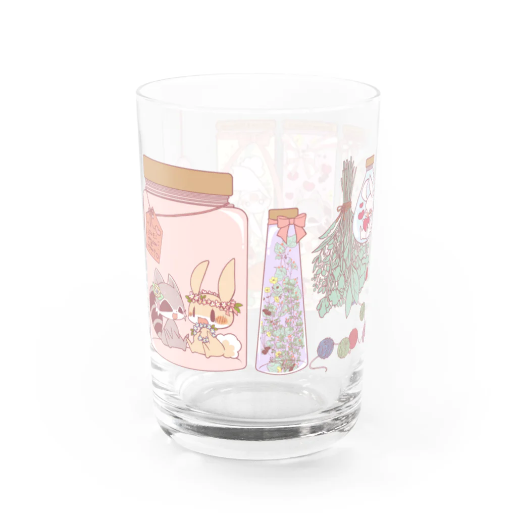 ぃろどりのおみせ。irocoro.のあらうさ Water Glass :left