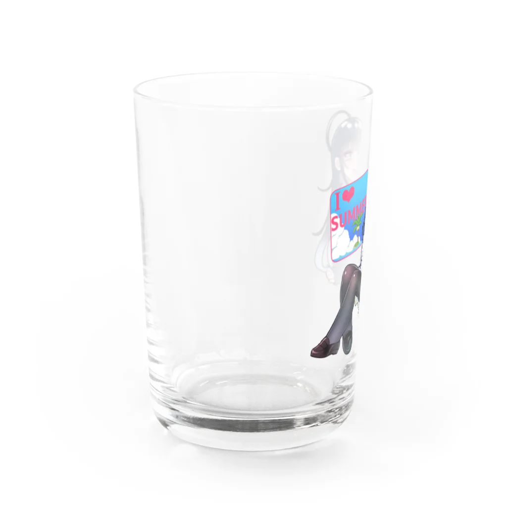 HuskyBY*のI❤SUMMERグラス Water Glass :left