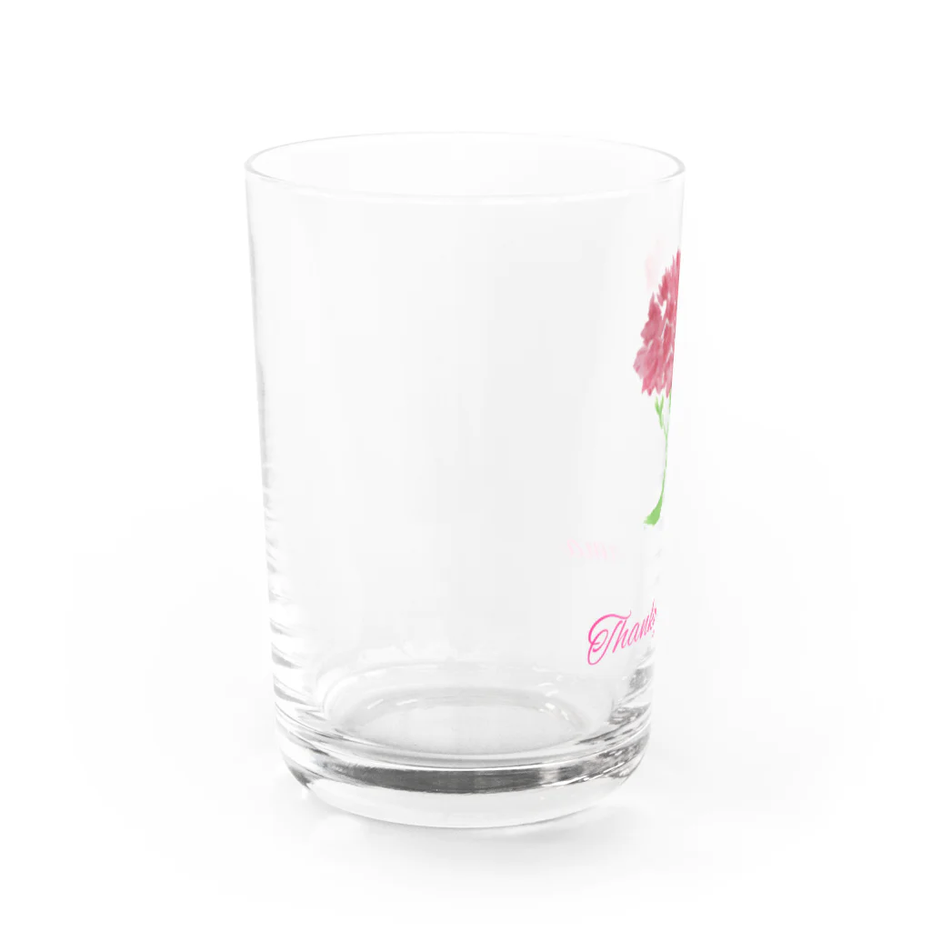 AimiesのThank you mama Water Glass :left