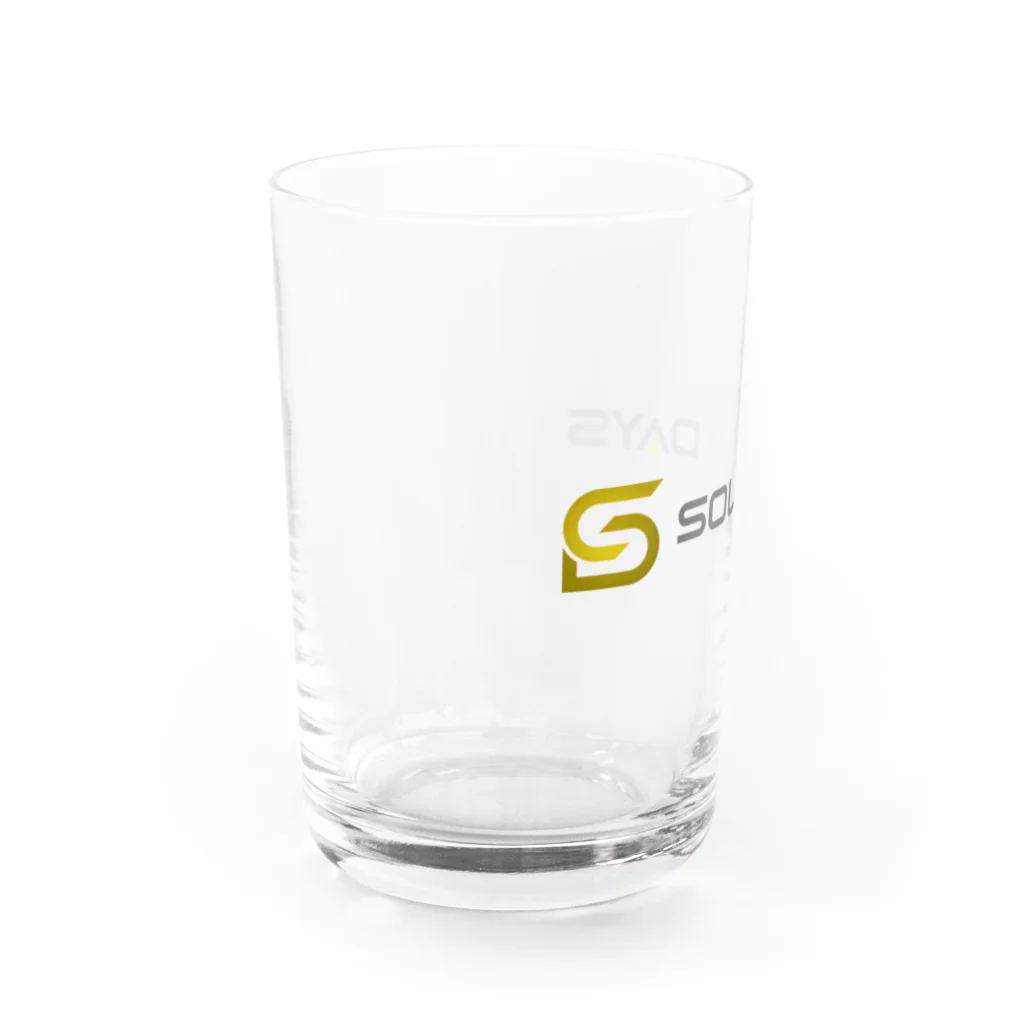 SOLID DAYS グッズショップのSOLID DAYS 2020 Water Glass :left