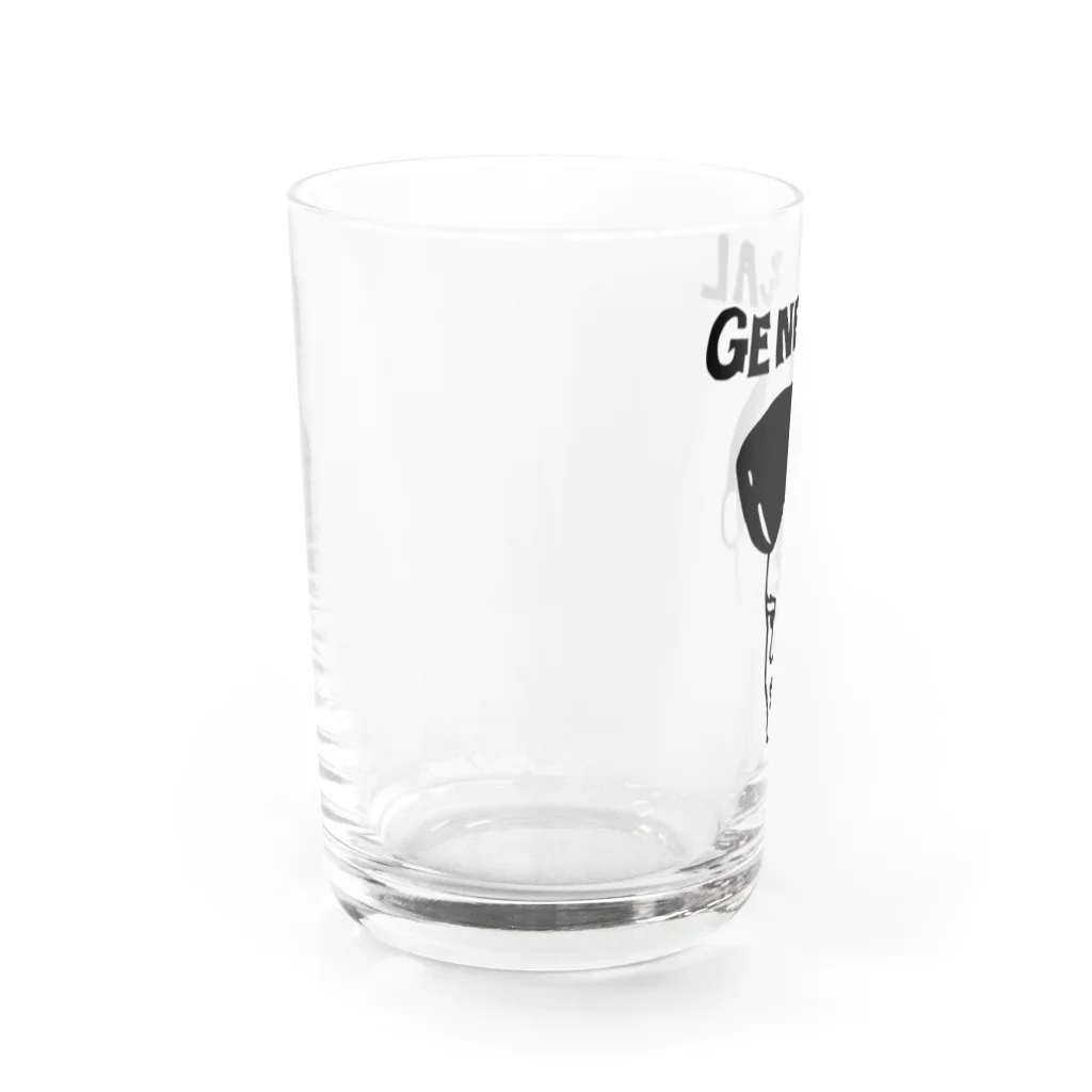 よかとロックの一般的なリーゼント・スタイル Water Glass :left