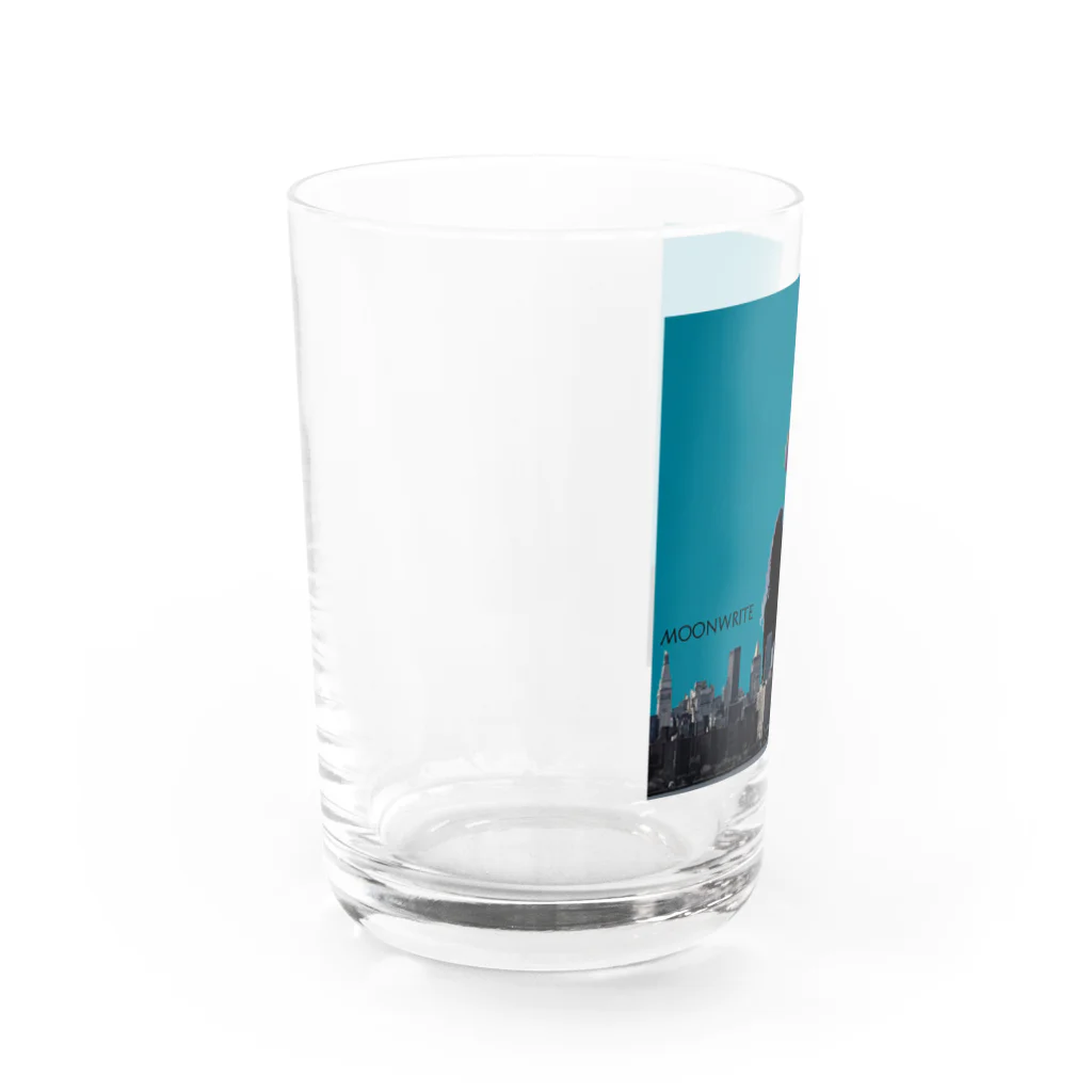 コラージュ屋のMoonwrite Water Glass :left