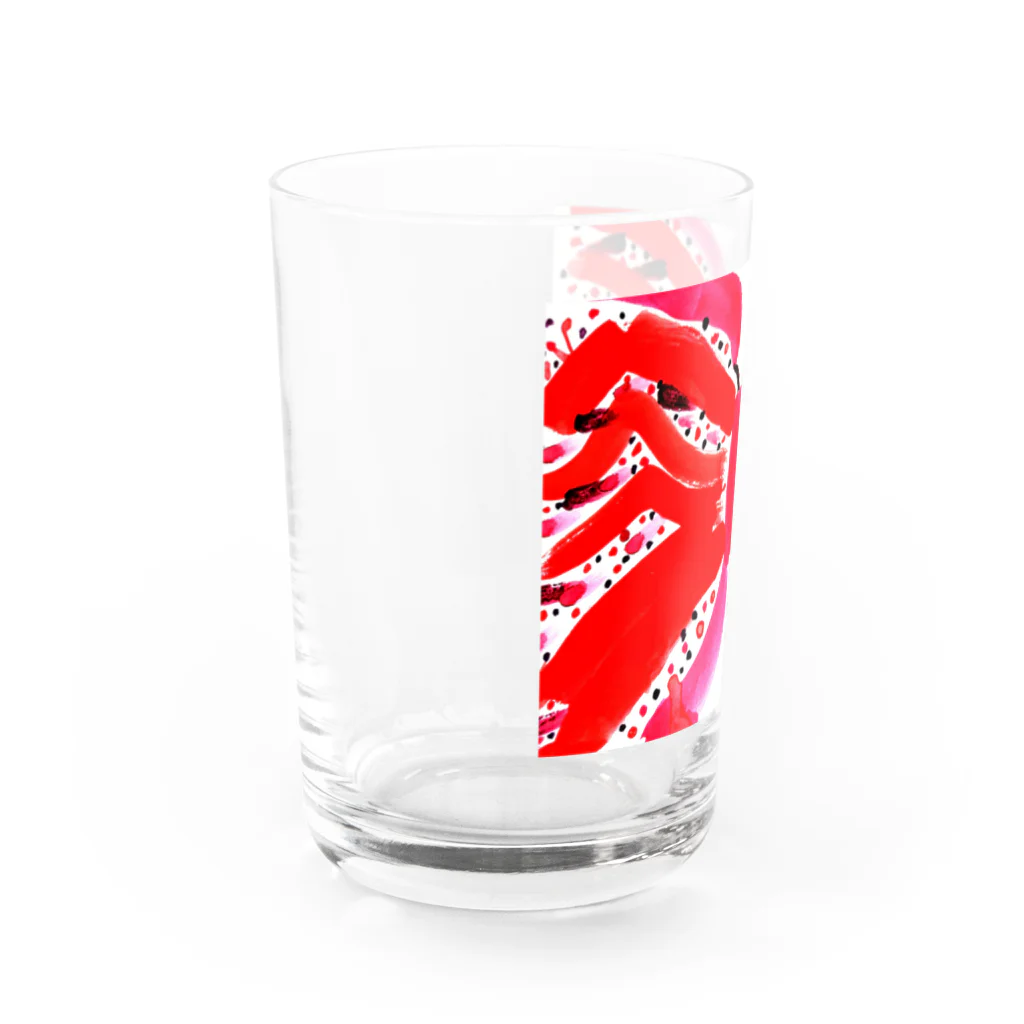 borabora-mamaのバタフライ Water Glass :left