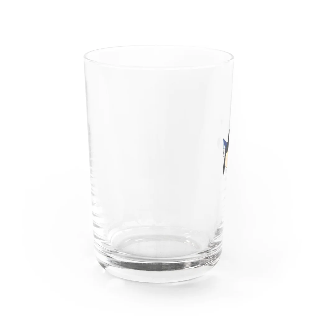 本日も晴天なりの星火 Water Glass :left