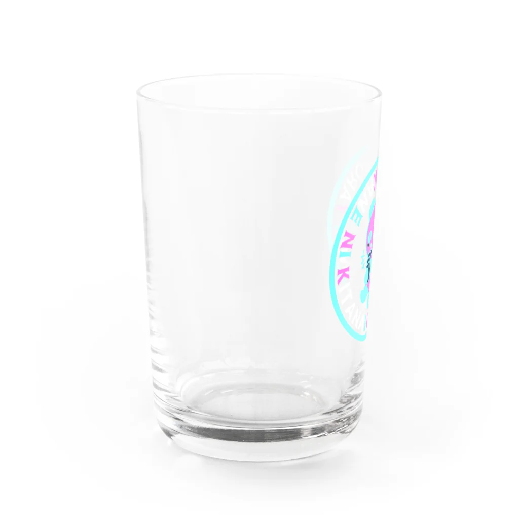 ぐずぐず夫の店の金に汚い子パンダ野郎変色 Water Glass :left