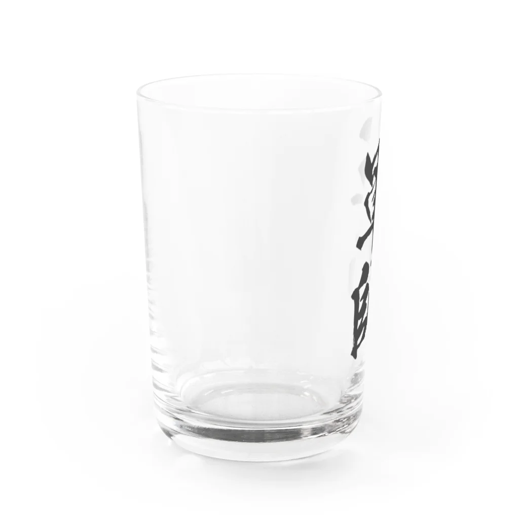 風天工房の軍師（黒） Water Glass :left