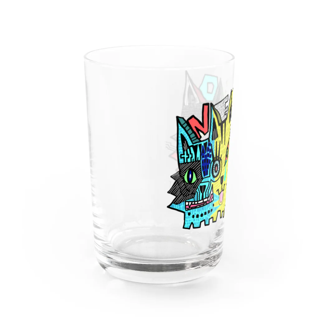 ZENART(ゼンアート)の4猫　ヨネコ Water Glass :left