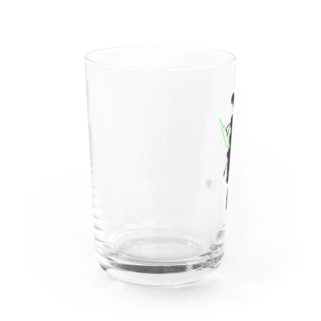 大日本蝋燭足１本組合のぶちあげ昇龍拳 Water Glass :left