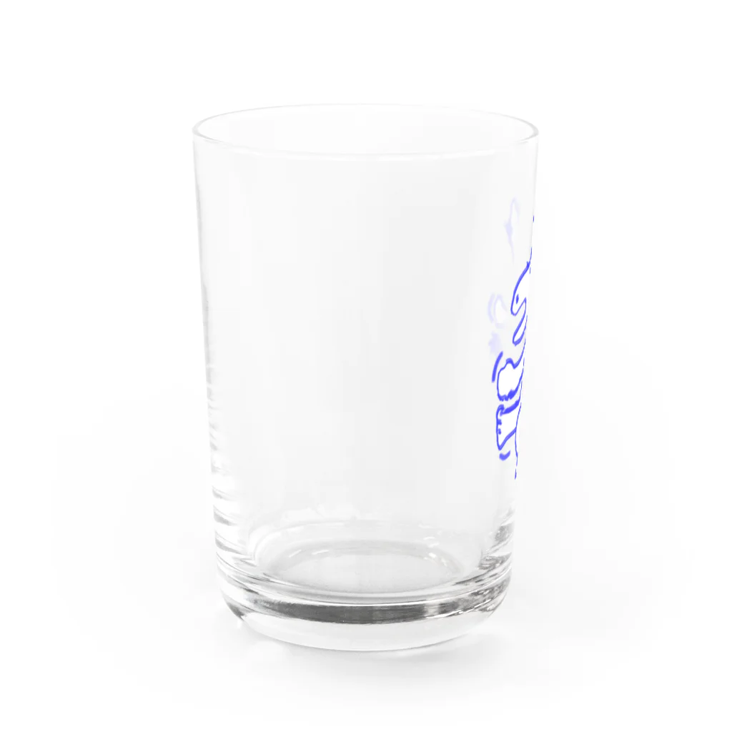 hiraoka_mikiの踊るウマ Water Glass :left