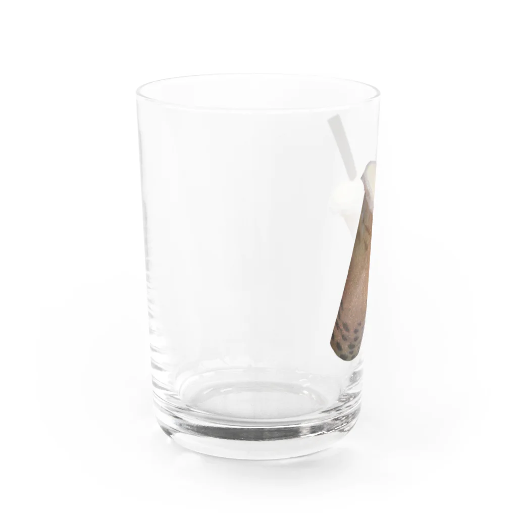 スイーツケーキショップのタピタピタピオカ Water Glass :left