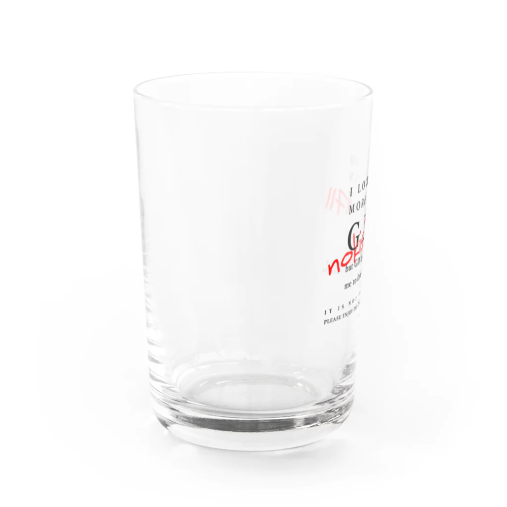 GT / Gin & T-shirtsのG&T 16 Water Glass :left