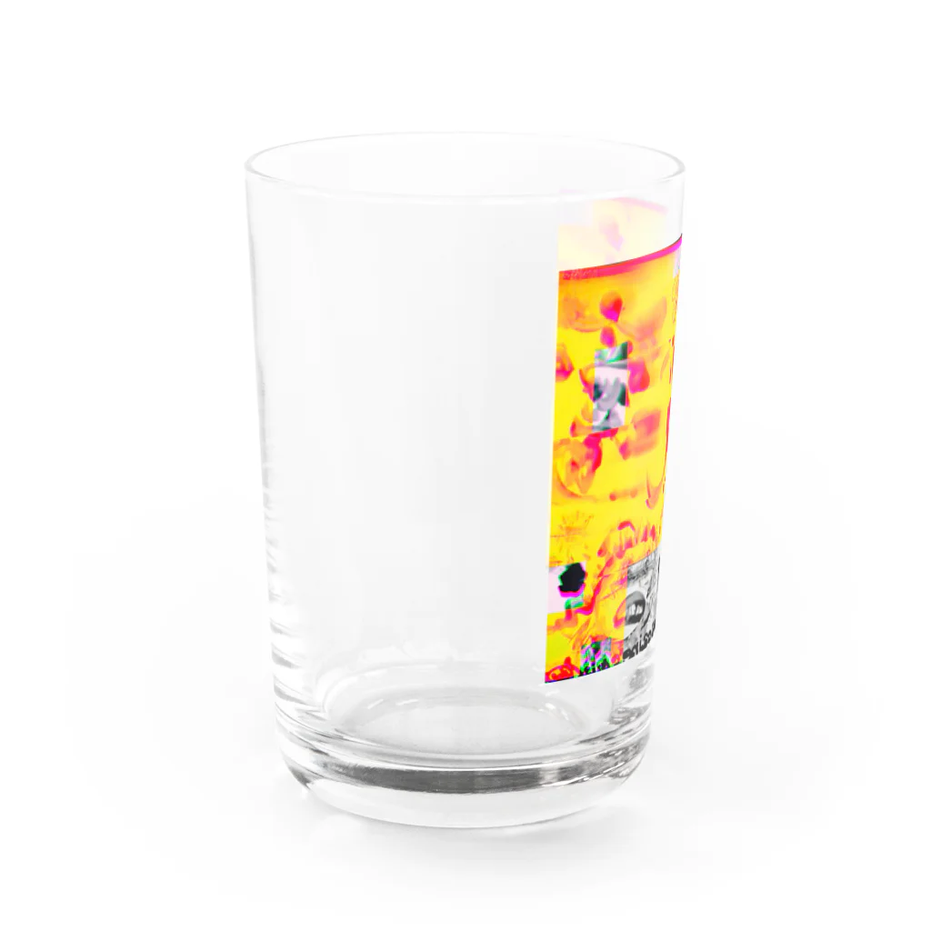 egg Artworks & the cocaine's pixの愛慾の残骸 Water Glass :left