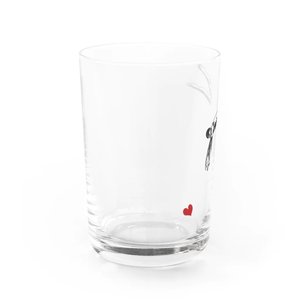 ロッキンプールのDIVE Water Glass :left
