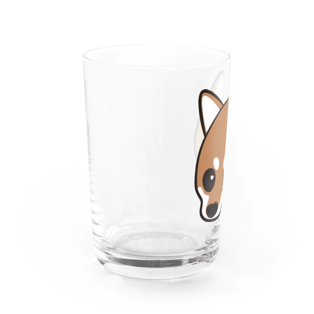 こますけのしばいぬ Water Glass :left