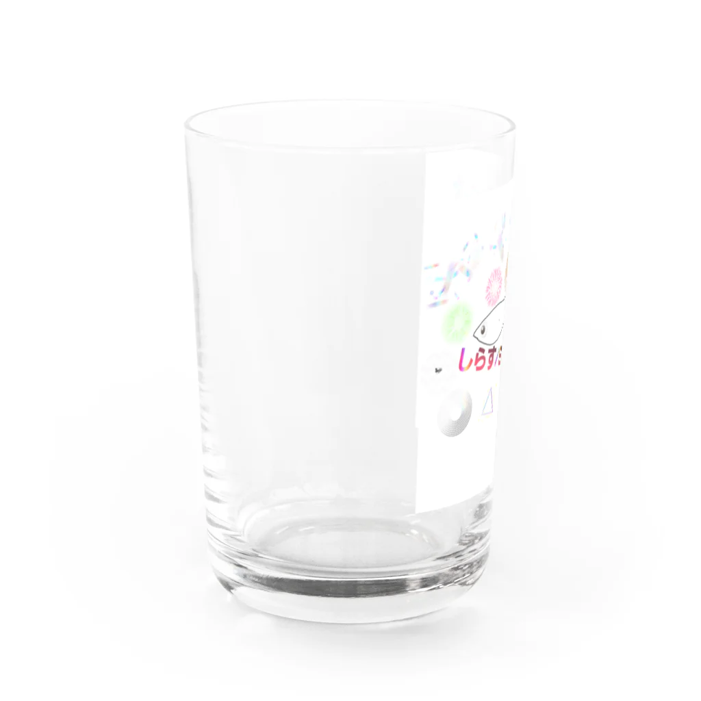 162円均一...ではないしらすのお土産屋のしらすグッズ Water Glass :left