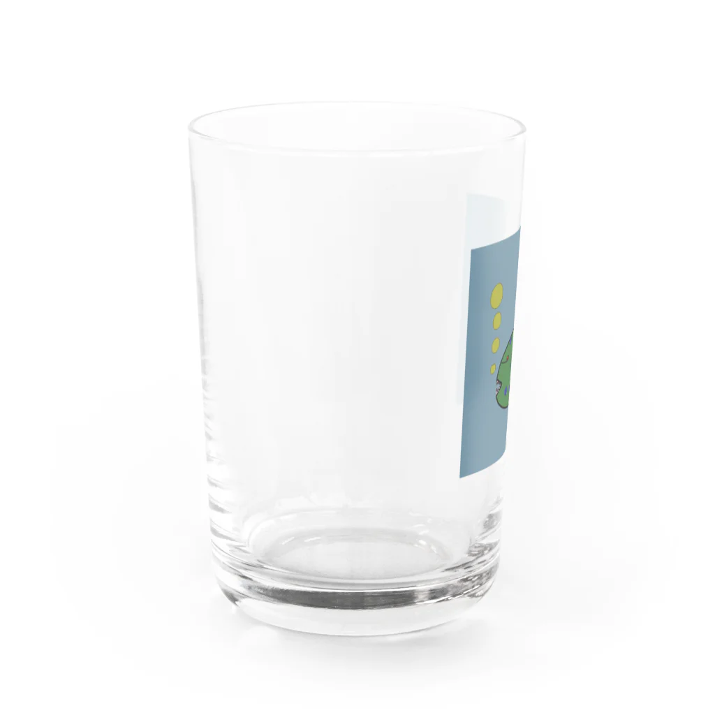 onigiri_sakiの白目ぷくぷく魚くん Water Glass :left