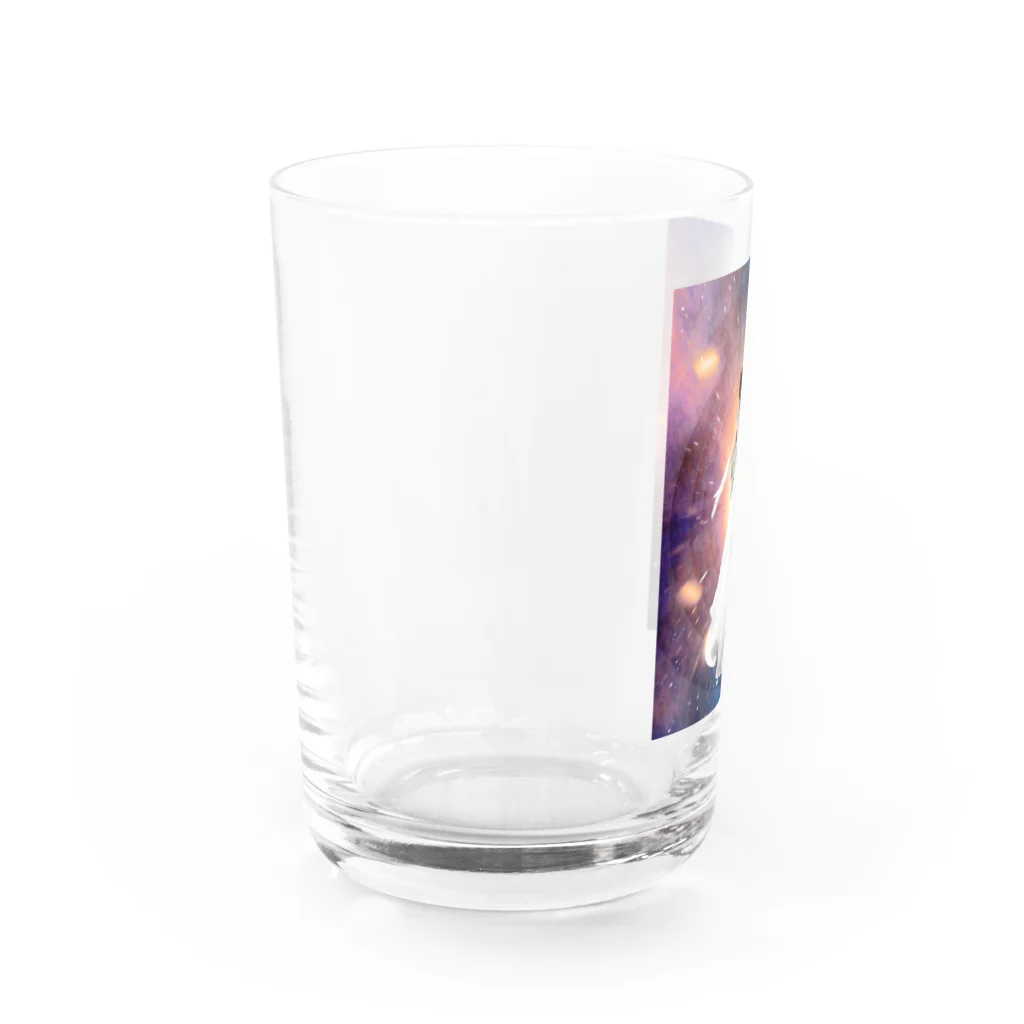 はなくそイラストのユキコ　ウエディングエディション Water Glass :left