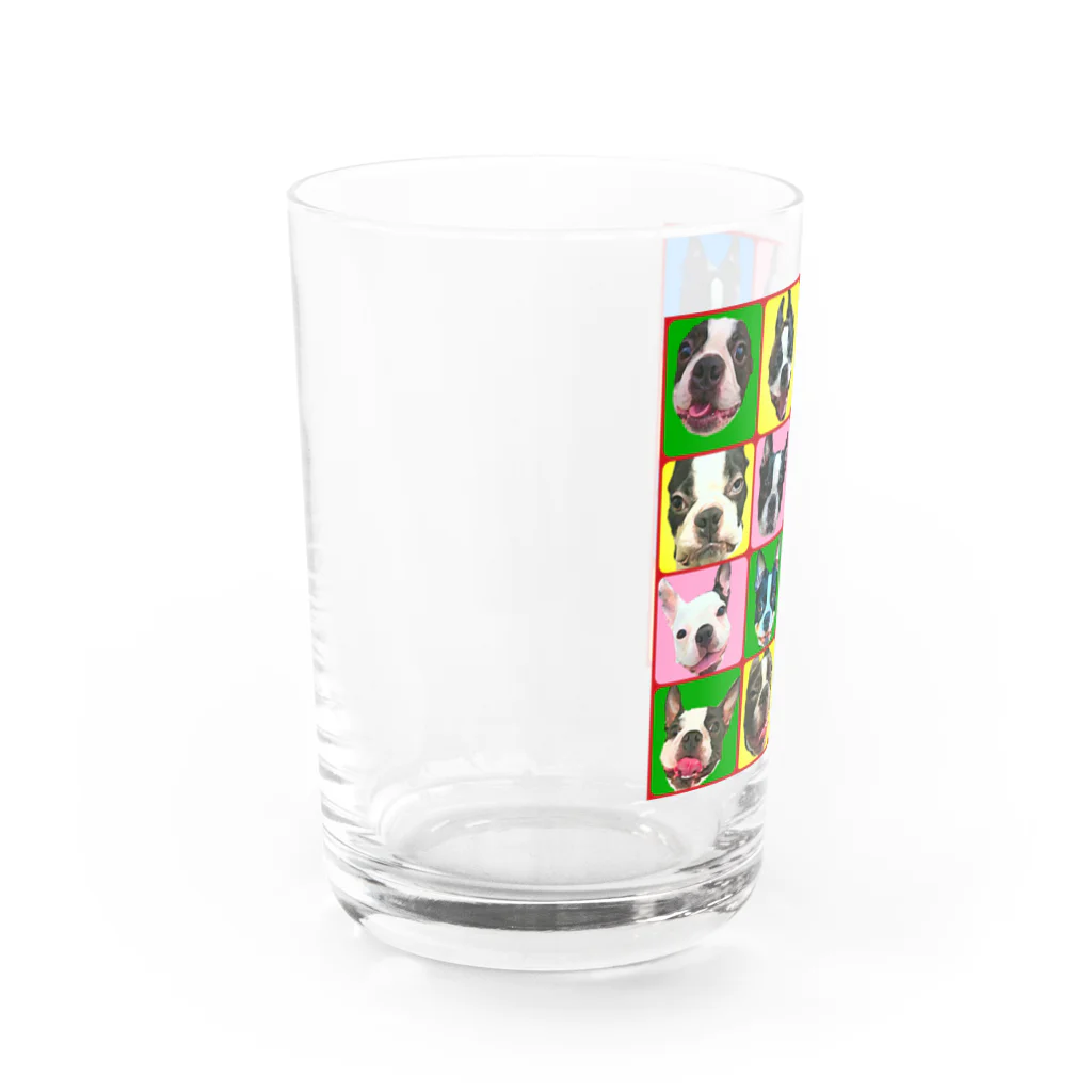 Santa Santaの淡路っこsmile Water Glass :left