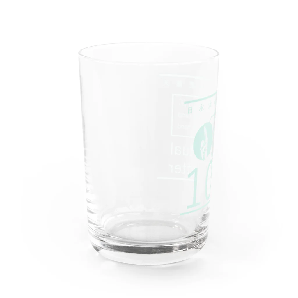 KARASUMA BARの10 spiritual letter 緑　　（陽） Water Glass :left