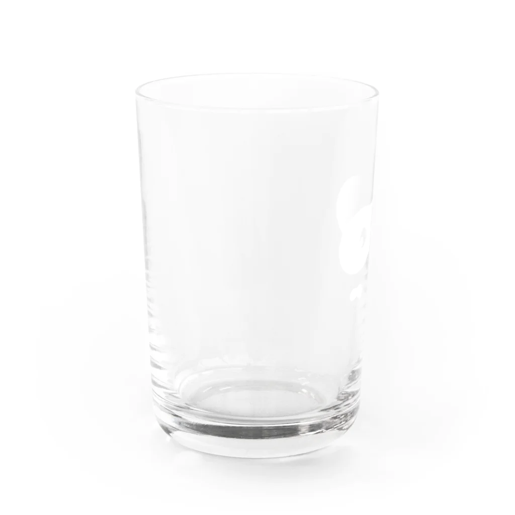 ぽんぽんぽんの ぽんちゃんの鼻水（白毛） グラス左面