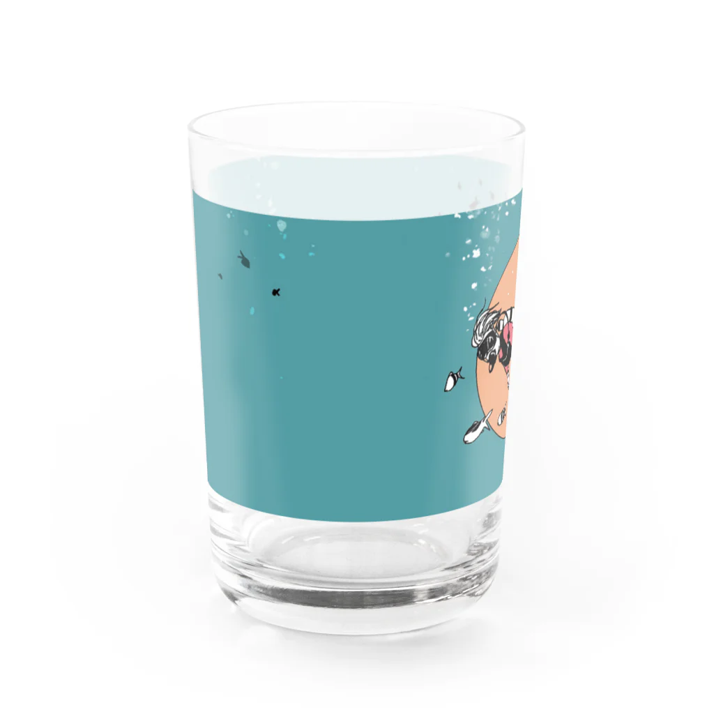 ◆ZUEの🐠Diving🐡 Water Glass :left