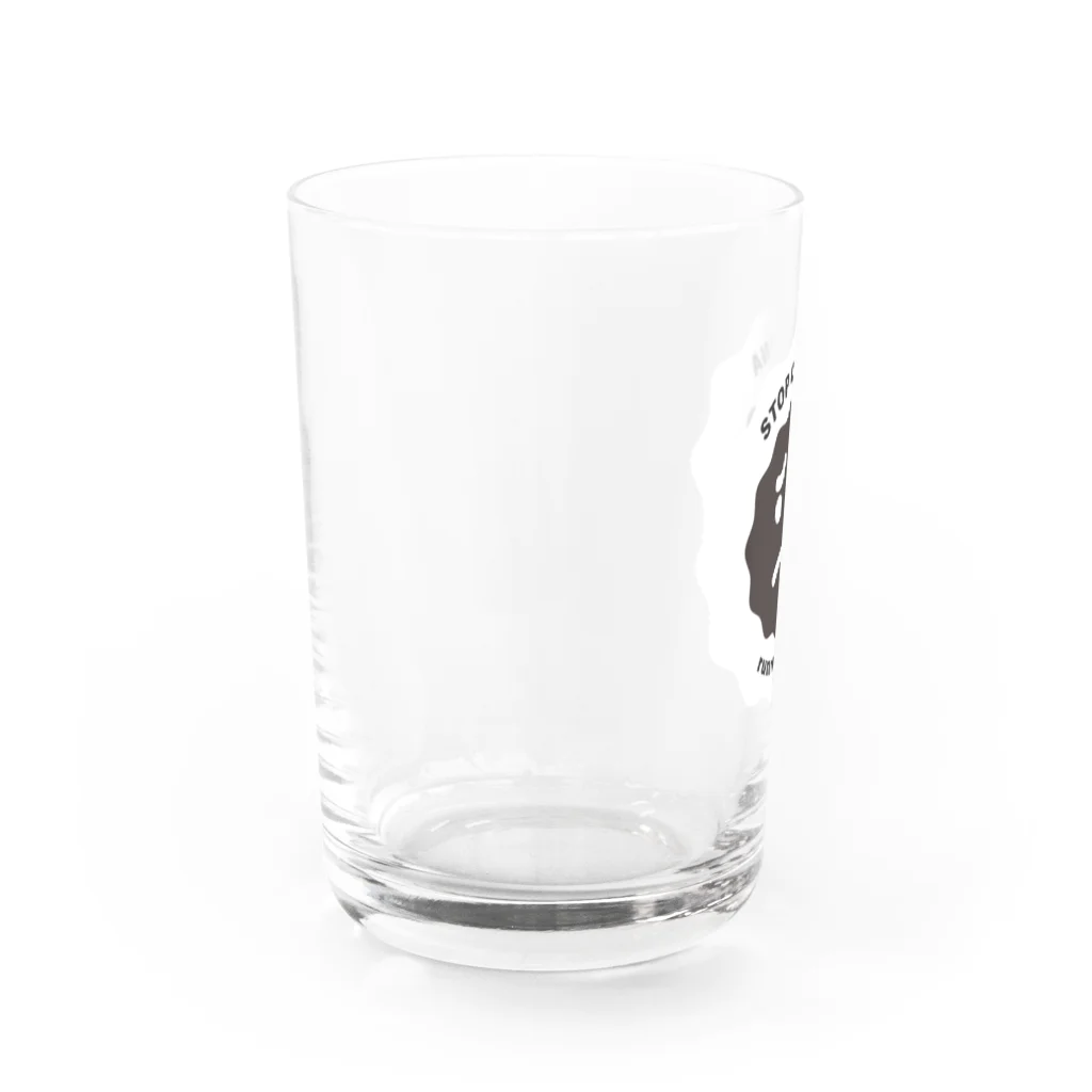 コロナマーク / corona-markのコロナマーク / runny nose Water Glass :left