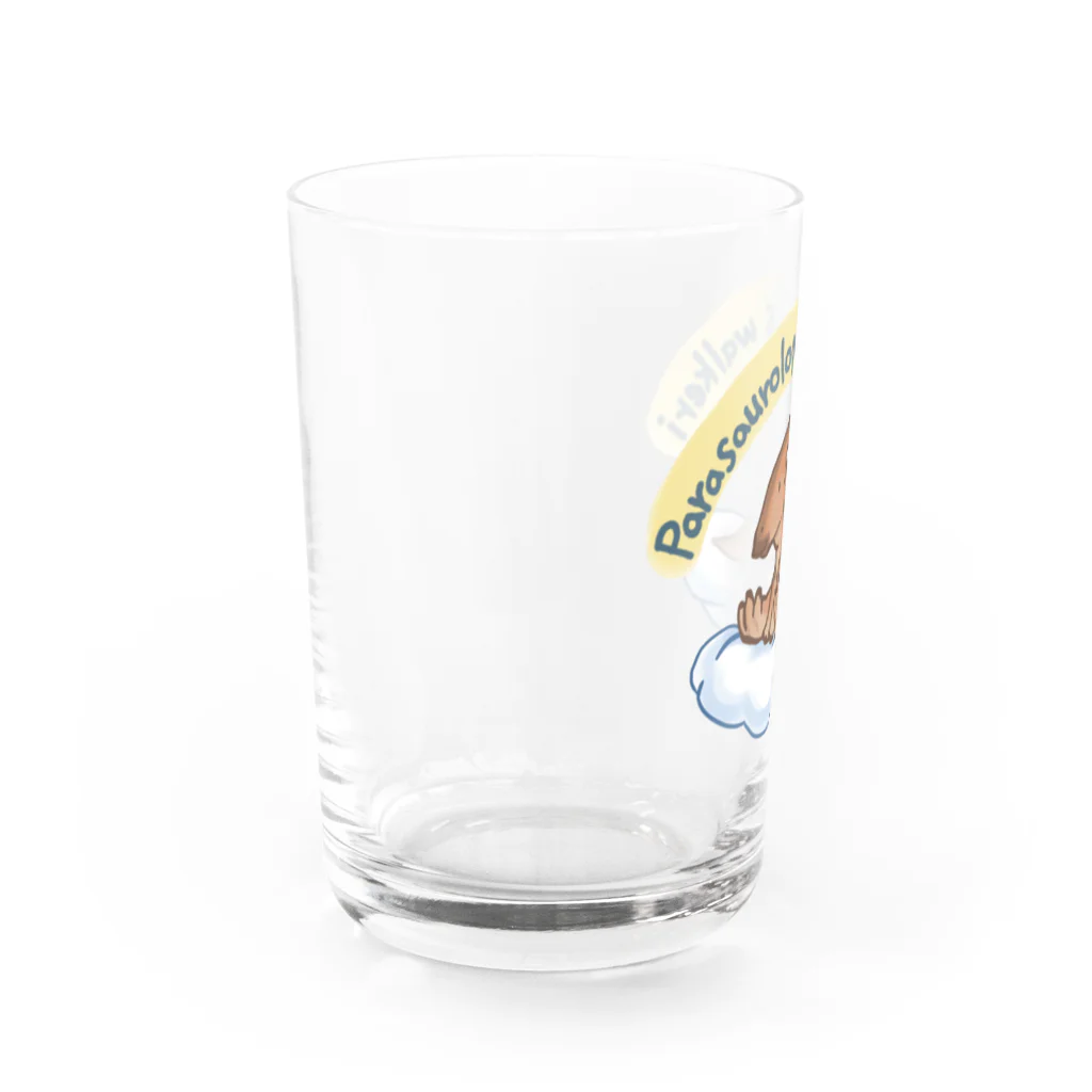 segasworksのゆるパラサウロロフス Water Glass :left