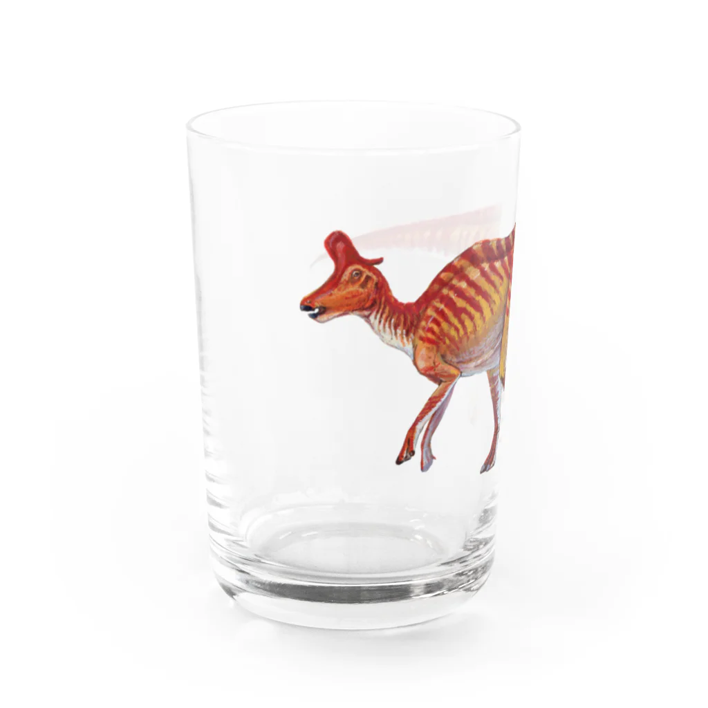 segasworksのランベオサウルス Water Glass :left