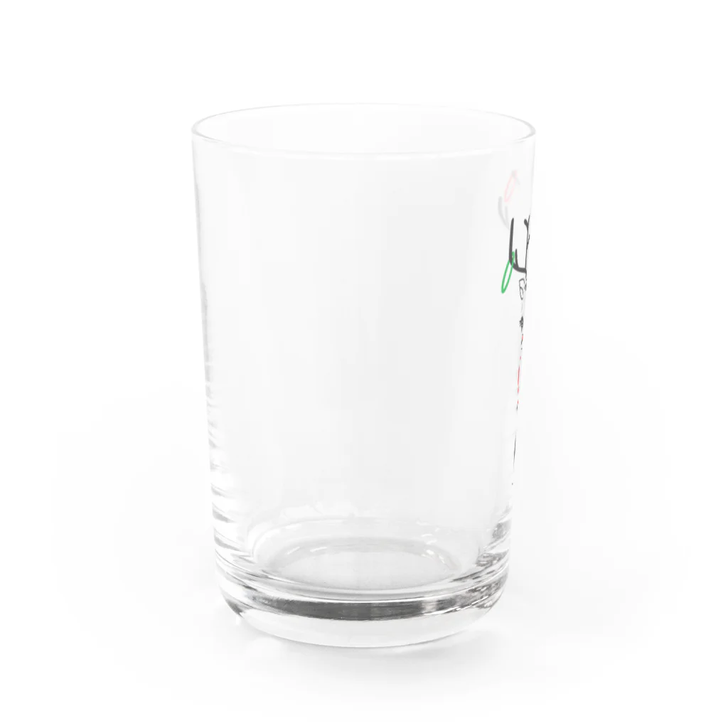 ソーメンズのおかしなトナカイ Water Glass :left