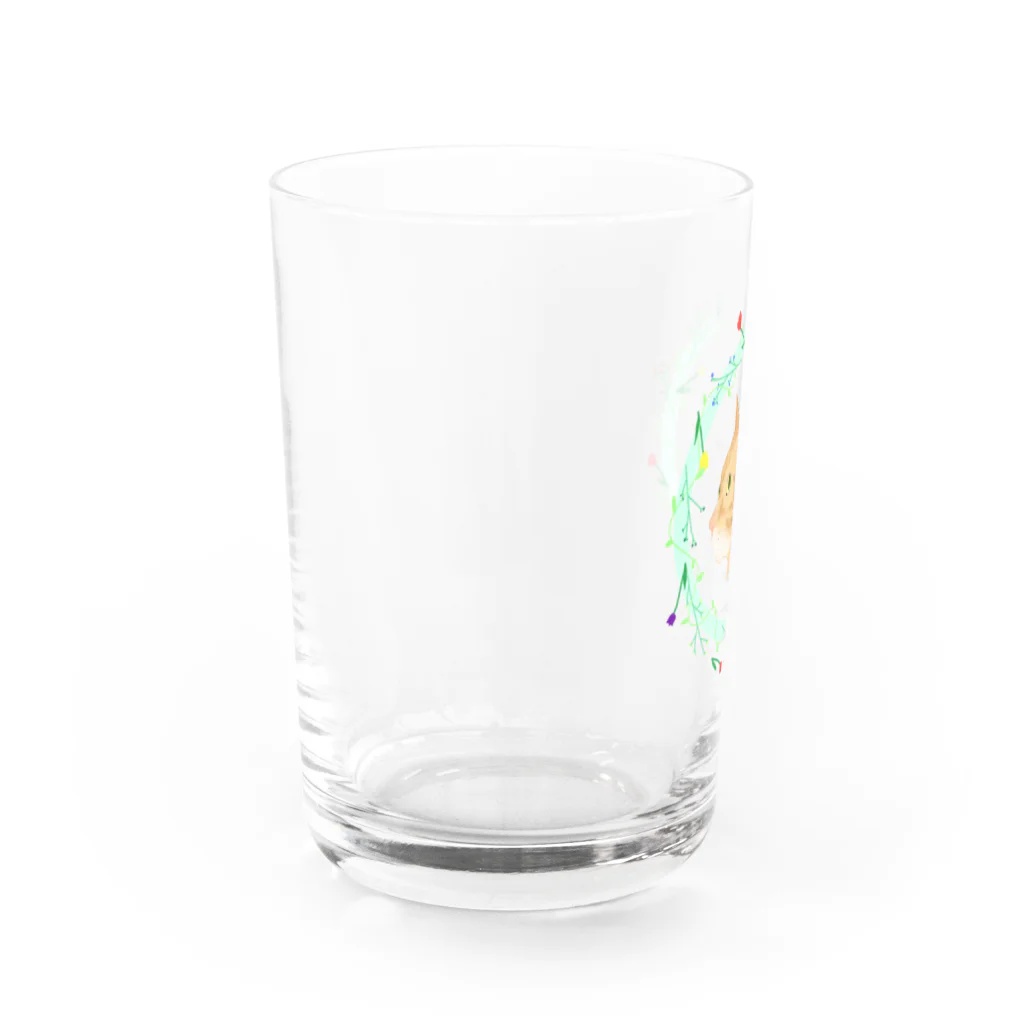 jdabc1205の茶トラ猫 Water Glass :left