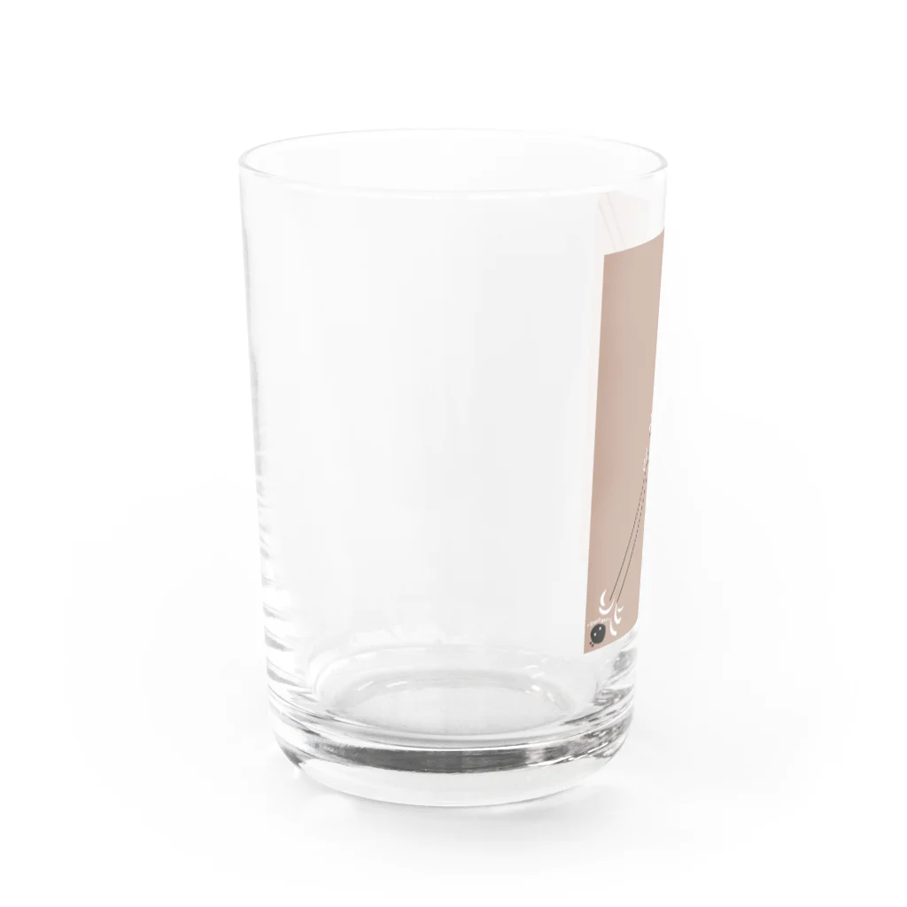 ねこぶんちゃんの運命に抗う タピオカさん Water Glass :left