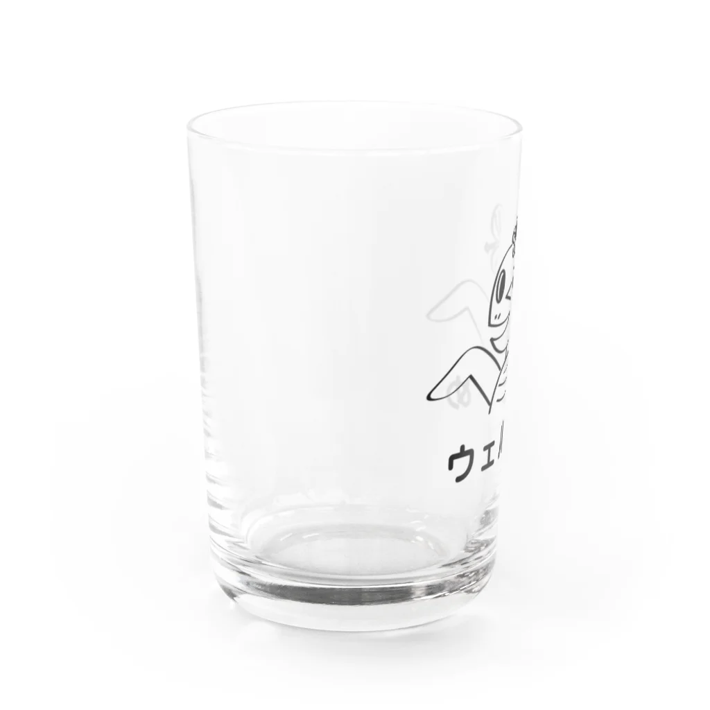 ソーメンズのうぇるかめ Water Glass :left