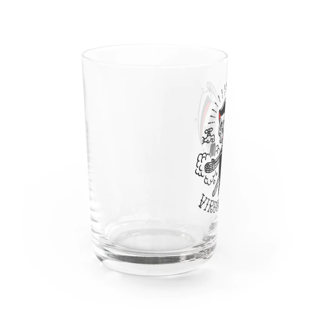 DM7WORKSのお試し支店のvirus killer Water Glass :left